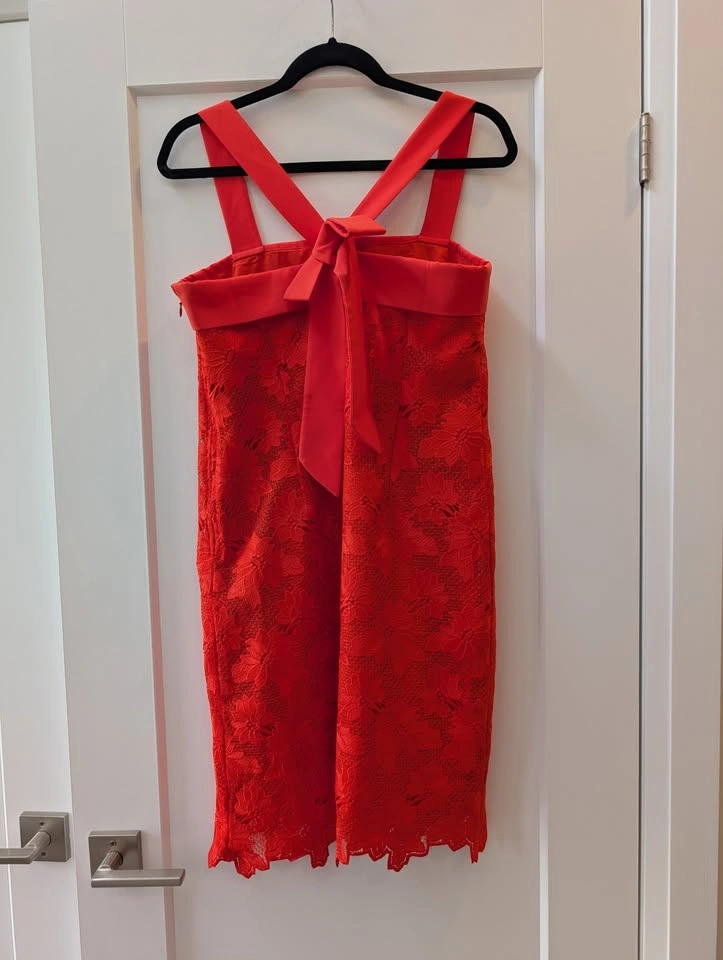 NWT Banana Republic Limited Edition Bow Back Lace Dress Size 6 - photo 3