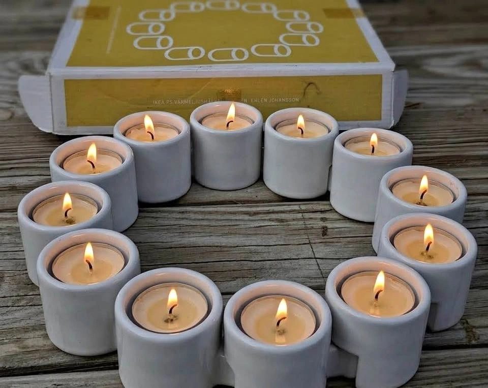 Vintage 1990s IKEA PS Modular Tealight Candle Holders
