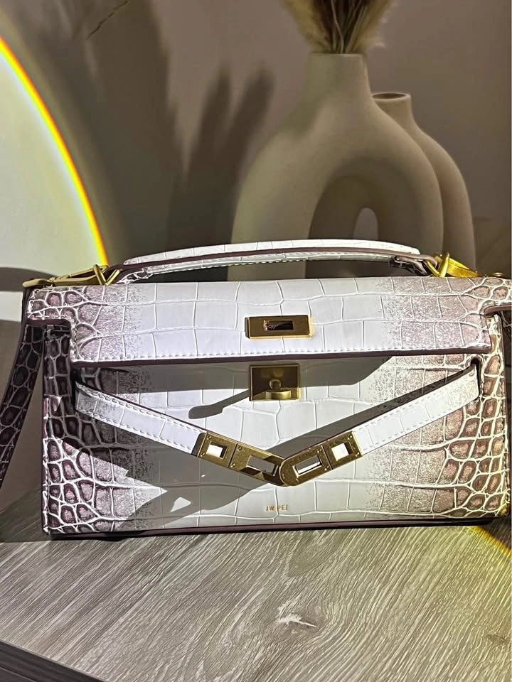 JW PEI Lily Shoulder Bag - Himalayan Croc