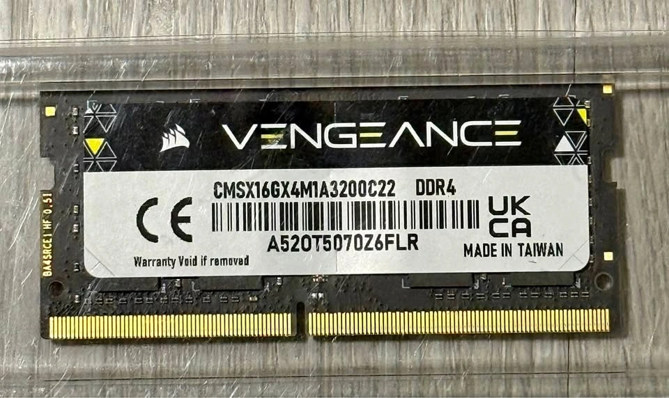 Corsair Vengeance 16GB DDR4 Laptop RAM