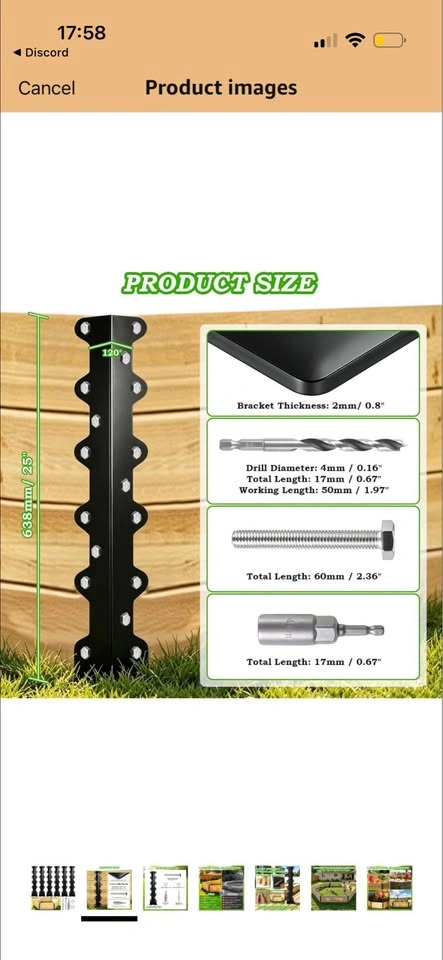 6-Pack Gaga Ball Pit Brackets, Hexagon DIY Playground Connectors - photo 2