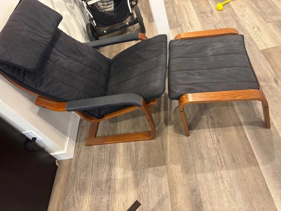 IKEA Chair and Stool - photo 2