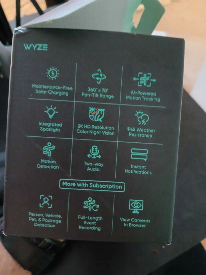 Wyze 360⁰ wifi security cam night vision 2-way talk - photo 4