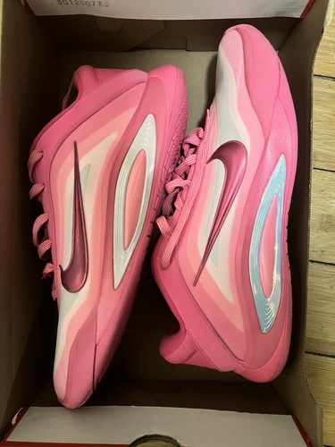 Nike Aja Pink/White Low Top Athletic Sneakers