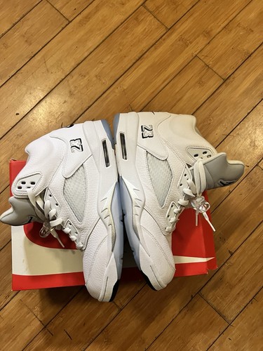 Jordan Air Jordan 5 White Men's Basketball Sneakers