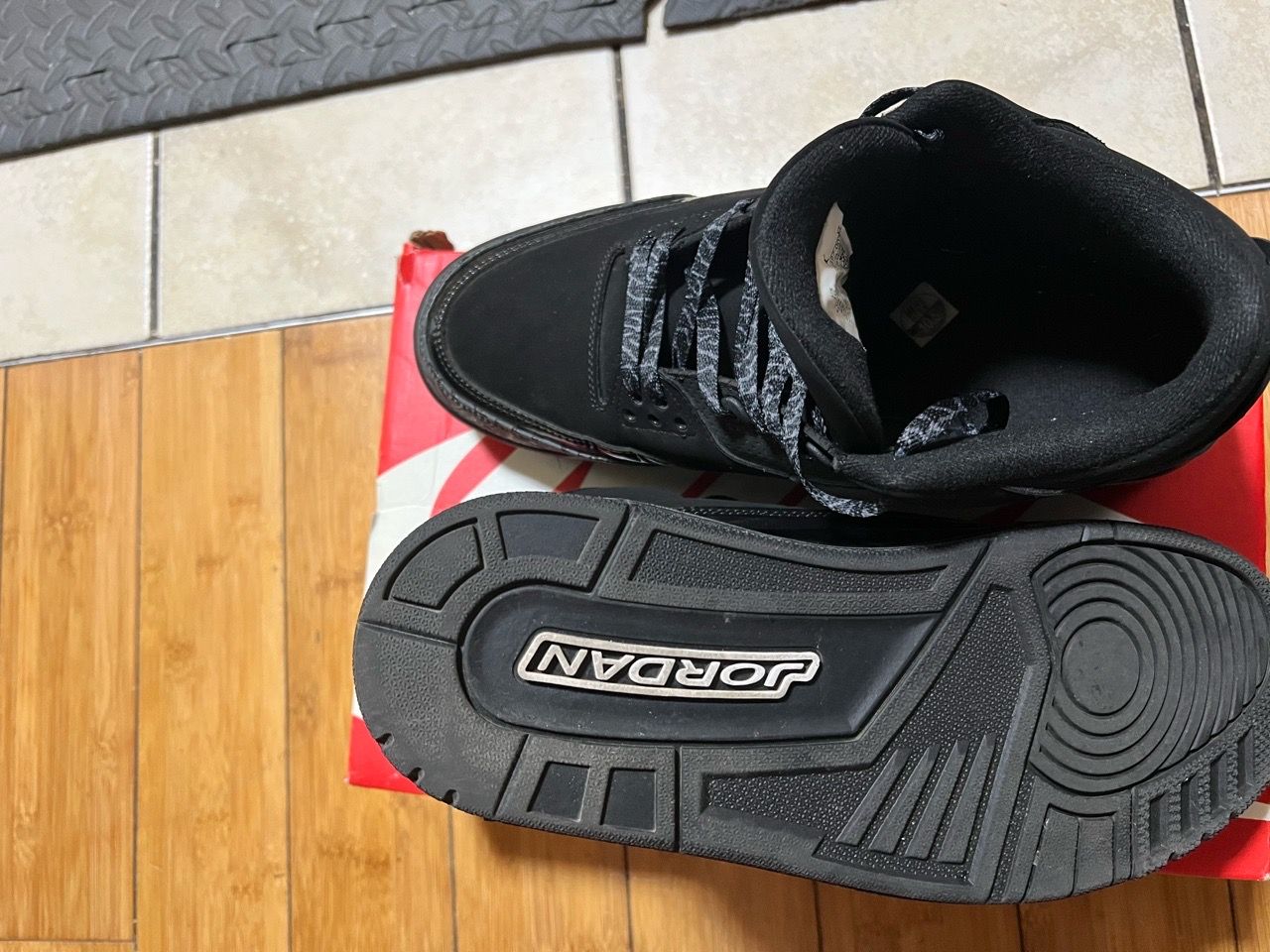 Jordan High-Top Black Sneakers