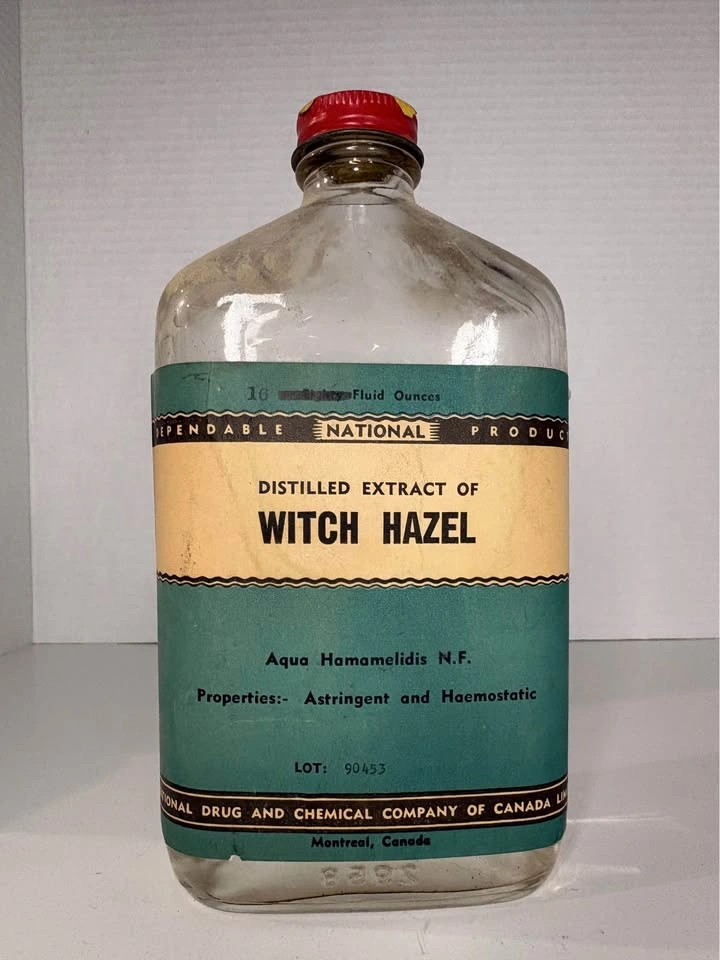 Vintage National Drug and Chemical Company Witch Hazel Bottle - photo 2