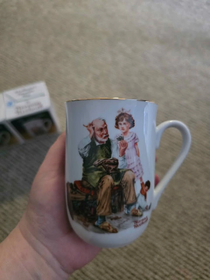 Norman Rockwell Museum Mug Set - For A Good Boy, Toymaker, Cobbl - photo 3