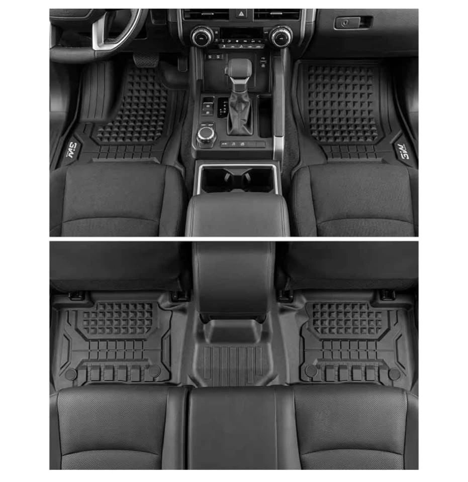 3W Floor Mats for Toyota 4Runner 2025 2026 Hybrid Only - photo 2