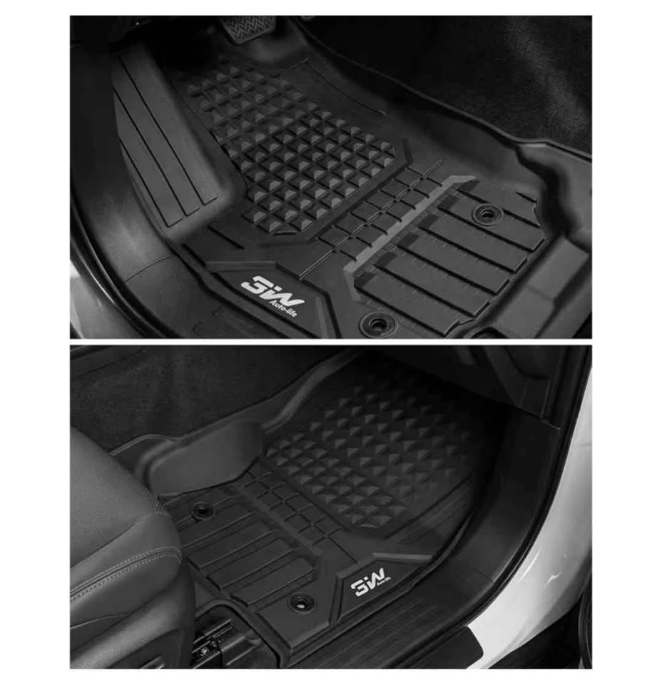 3W Floor Mats for Toyota 4Runner 2025 2026 Hybrid Only - photo 3