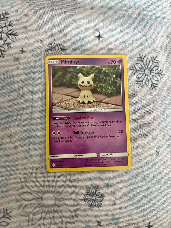 Pokémon Mimikyu 97/236 Trading Card