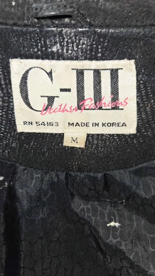 Vintage G-iii Genuine Leather Jacket - photo 3