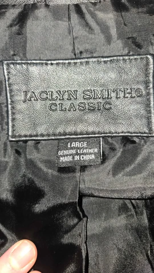 Vintage Jaclyn Smith Genuine Women's Leather Jacket - photo 2