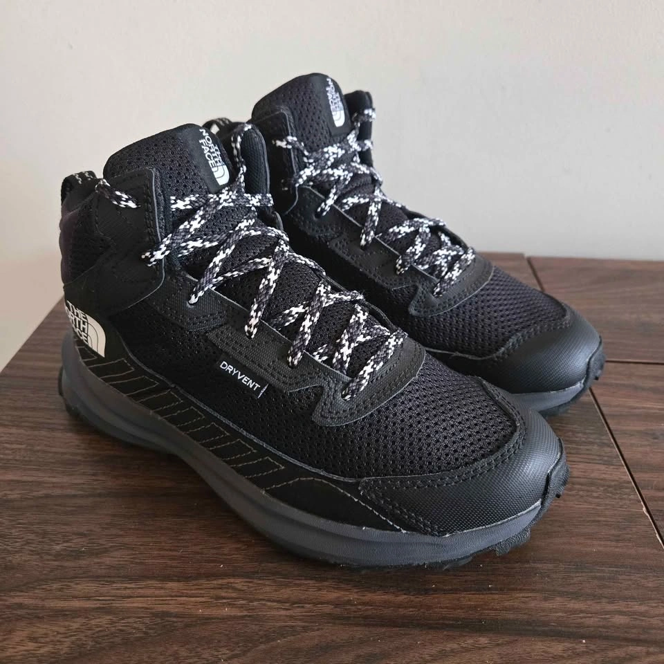 The North Face Youth Fastpack Hiker Mid Waterproof Boots Size 4 - photo 3