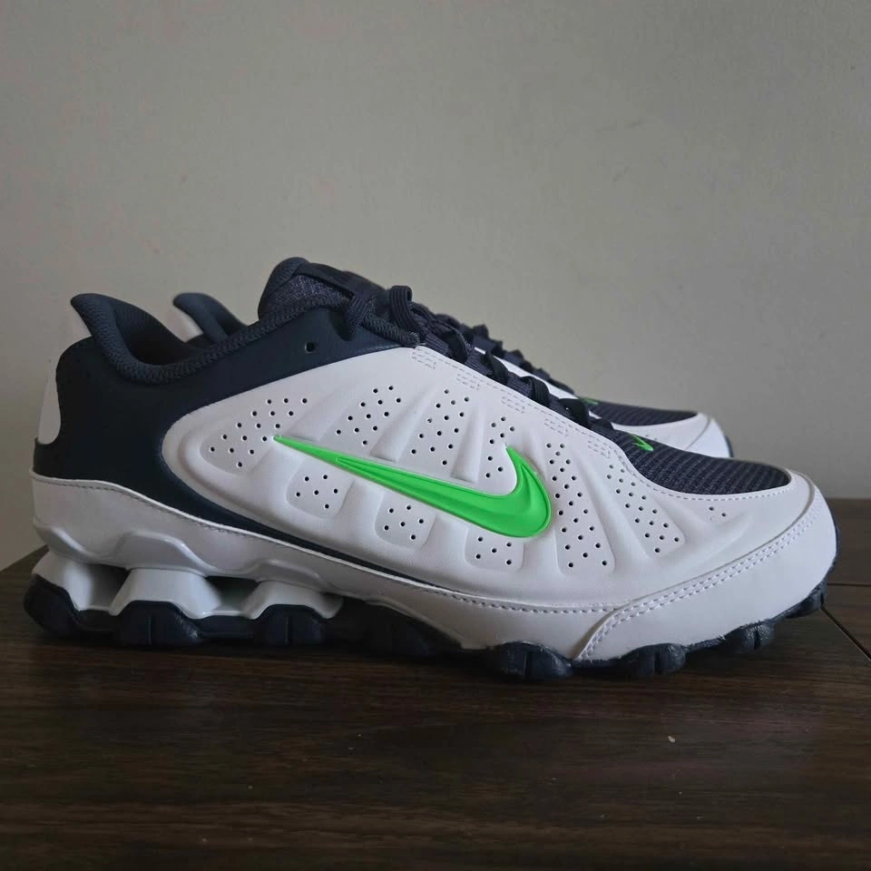 Nike Reax 8 NSW SL Training Shoes Mens Size 9 White Green - photo 4