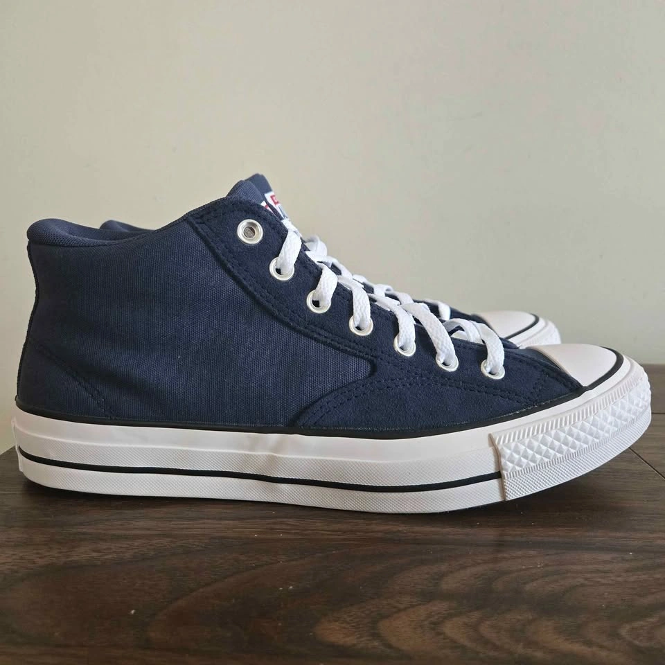 Converse CTAS Malden Street Mid Shoes Mens Size 10.5 Navy Blue - photo 4