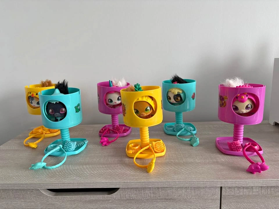 Set of 6 QT Kitties