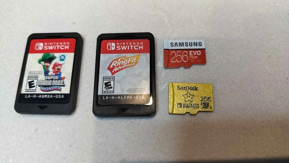 Nintendo Switch Bundle: 2 Consoles, 6 Joy-Cons, Games & Extras - photo 2