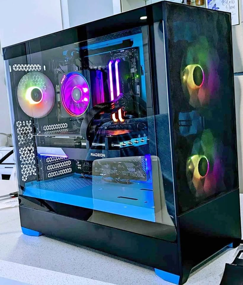 Gaming PC – RX 6600 XT / Ryzen 5 5600G / 32GB RAM / 1TB NVMe / W