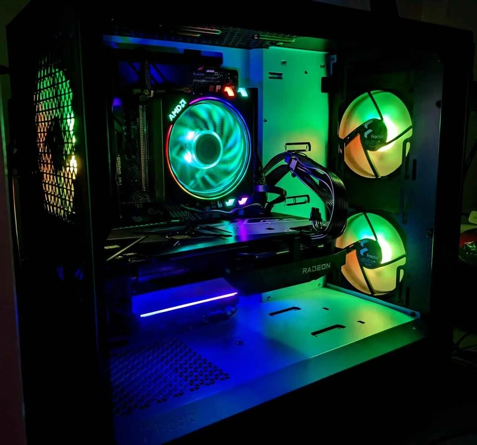 Gaming PC – RX 6600 XT / Ryzen 5 5600G / 32GB RAM / 1TB NVMe / W - photo 3
