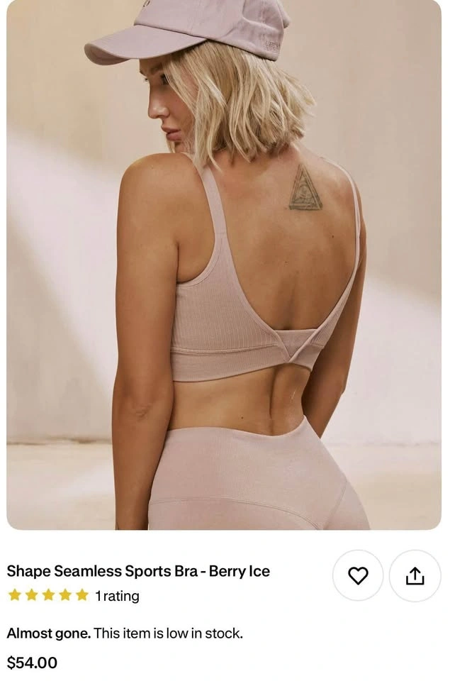 Buffbunny Shape Seamless sports bra - photo 3