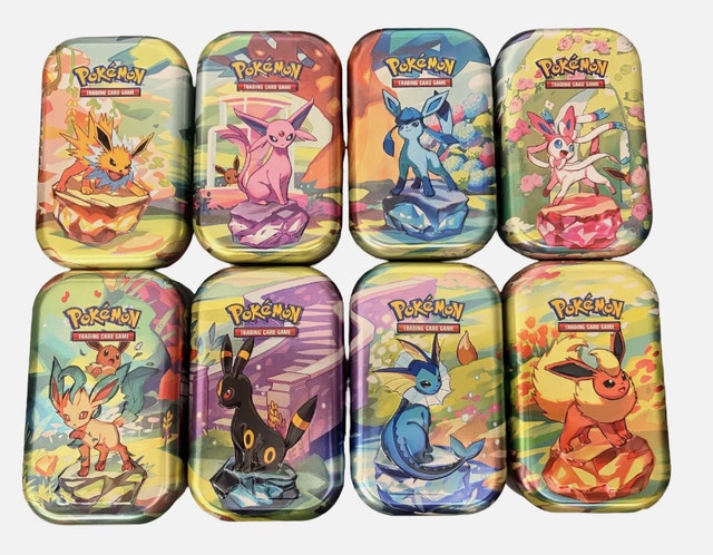 Pokemon Prismatic Evolutions Mini Tins (2 Packs)