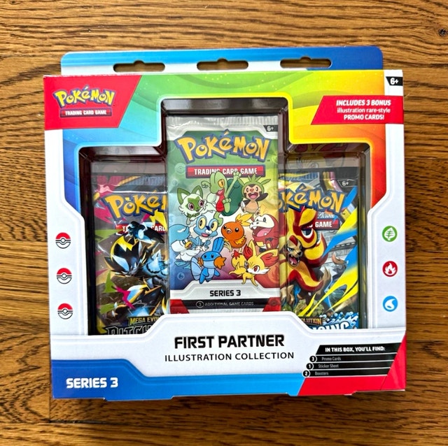 Pokémon First Partner Illustration Series 3
