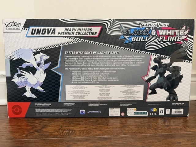 Pokemon Black Bolt White Flare Heavy Hitters Premium Collection - photo 2