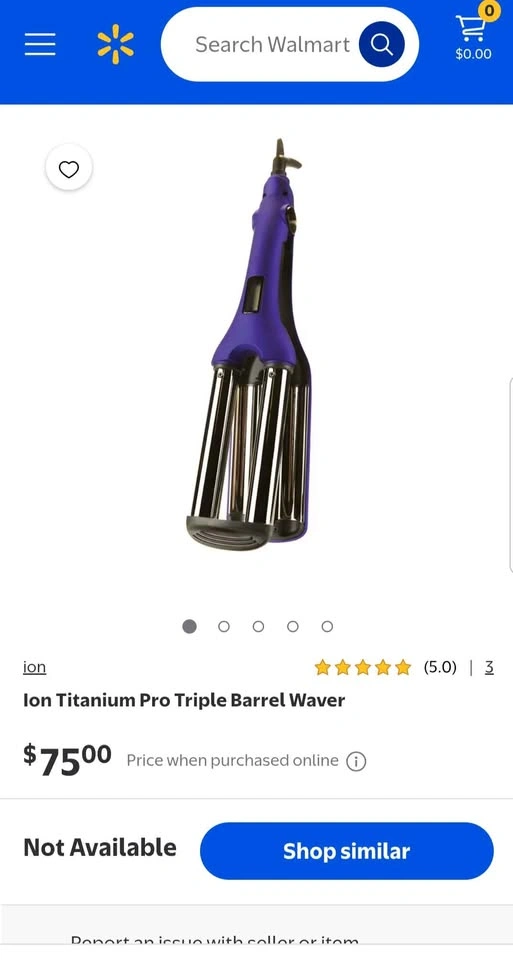 Ion Titanium Pro Triple Barrel Waver - photo 2