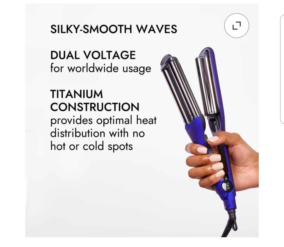 Ion Titanium Pro Triple Barrel Waver - photo 3