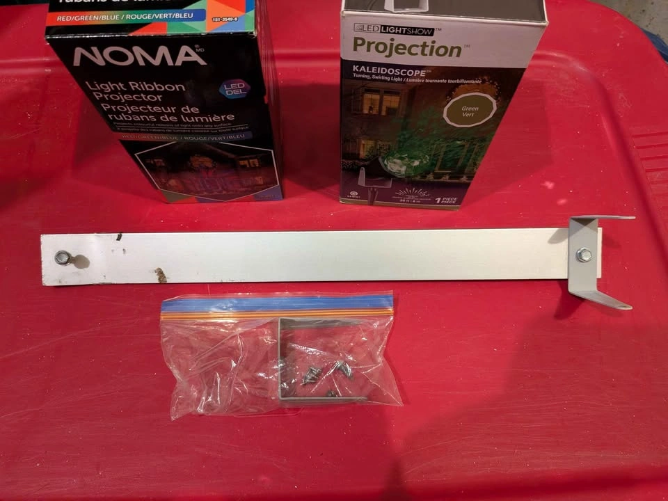 NOMA Light Ribbon Projector and Gemmy LED Kaleidoscope Light - photo 4