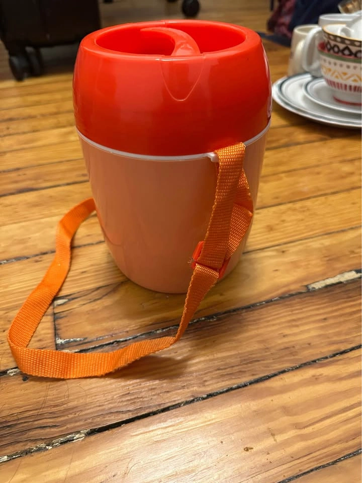 New Mid-Century Retro 3-Tier Insulated Tiffin / Lunch Carrier - photo 4