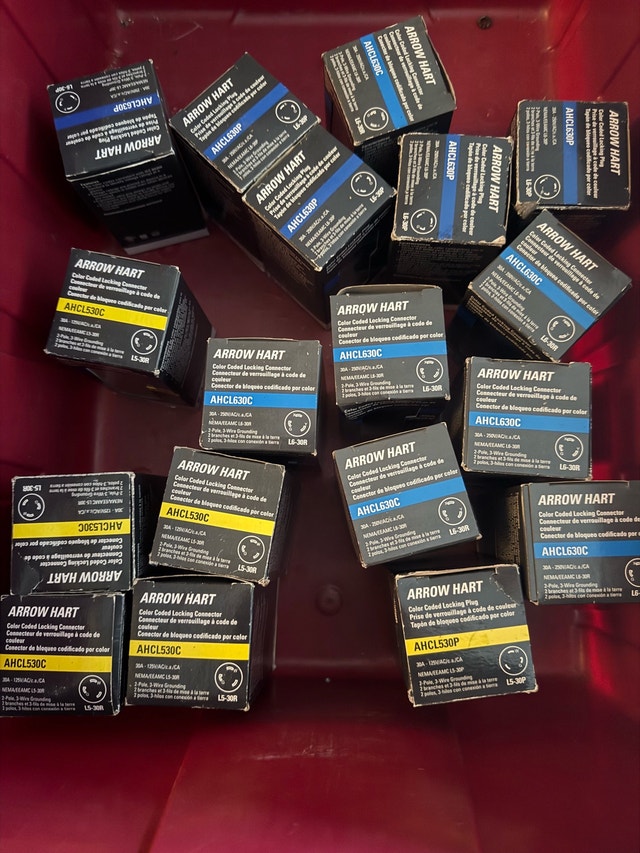 Arrow Hart Electrical Connectors and Plugs