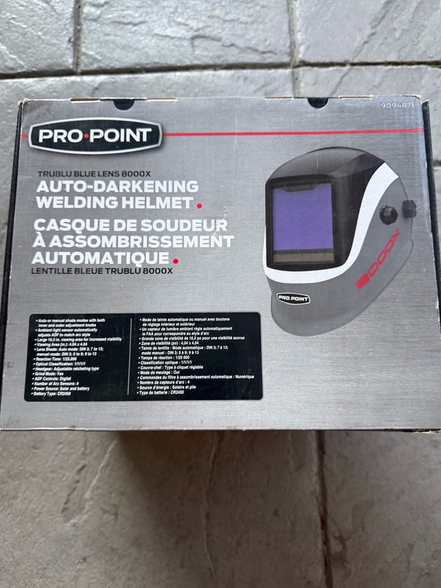 Pro-Point TruBlu 8000X Welding Helmet - photo 2