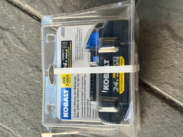 Kobalt 24V Max 4.0 Ah Lithium-Ion Battery