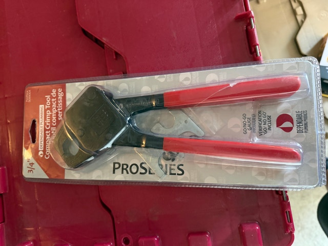 Dependable Plumbing 3/4 Inch Compact Crimp Tool