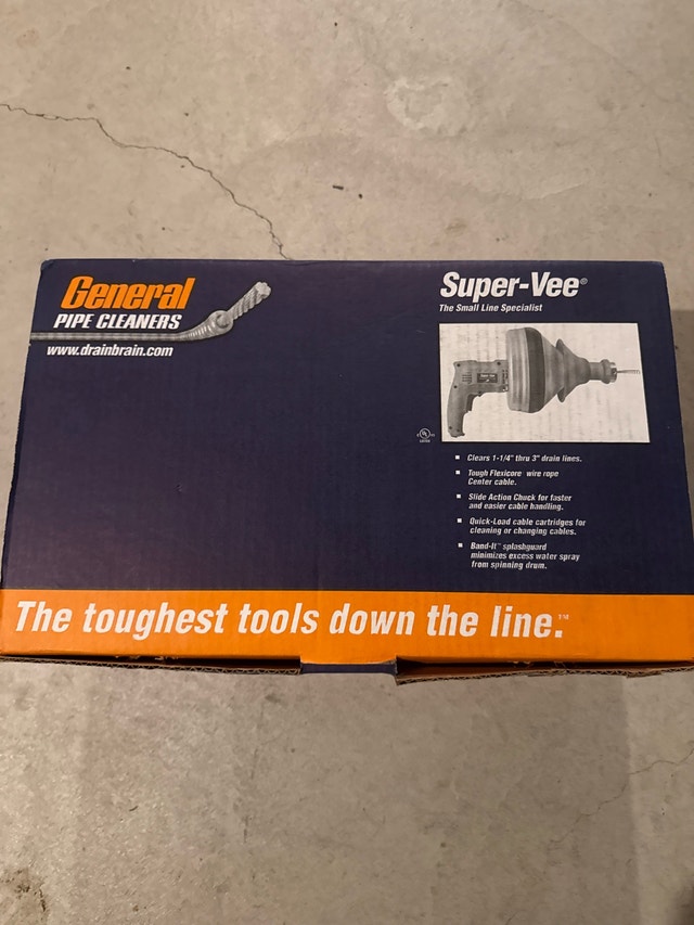 General Pipe Cleaners Super-Vee