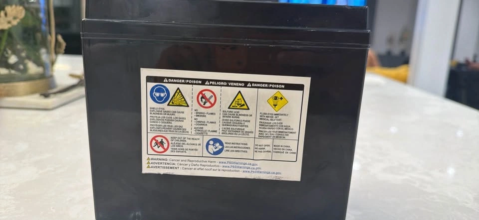 Haijiu 12v 18ah battery (nonspillable) - photo 2