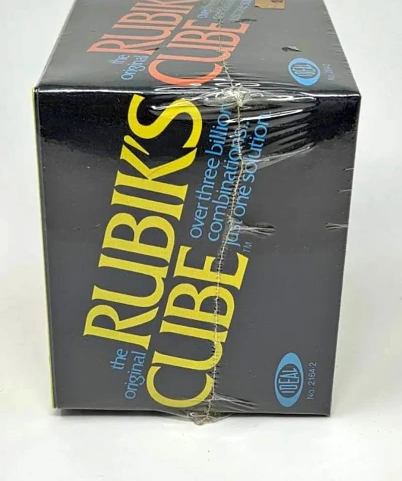 Vintage 1980 Ideal The Original Rubik's Cube Factory Sealed