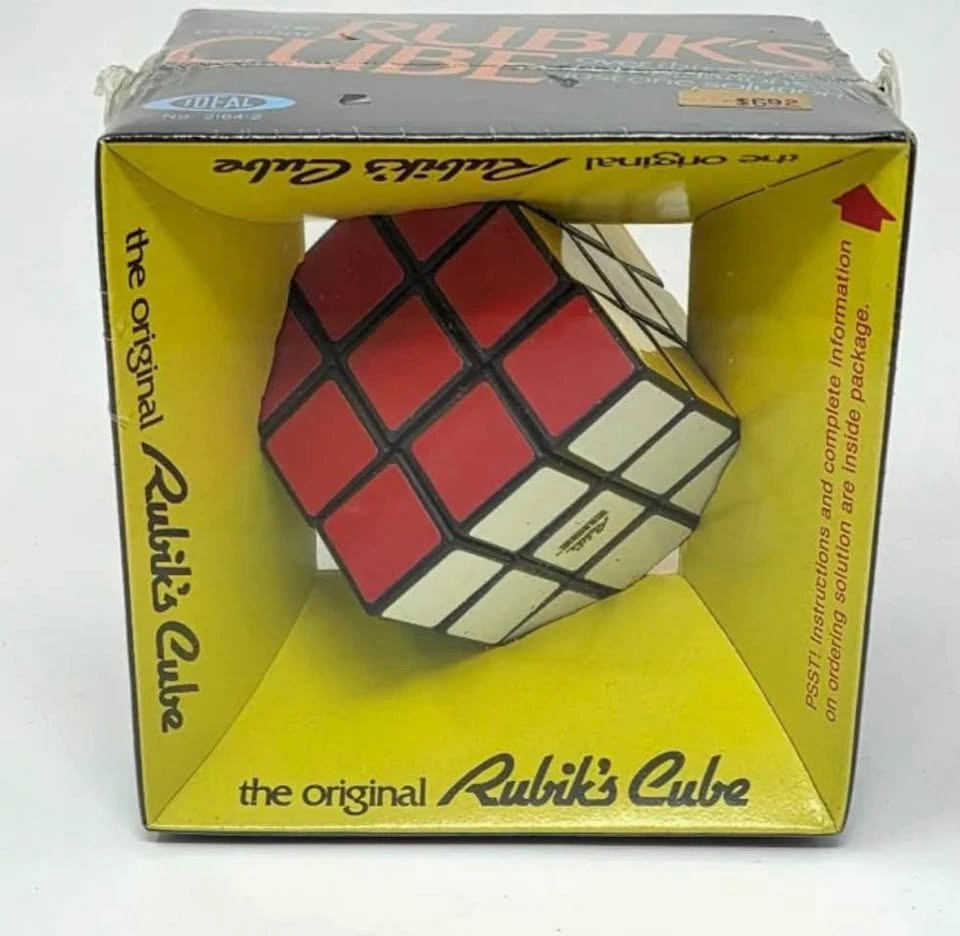Vintage 1980 Ideal The Original Rubik's Cube Factory Sealed - photo 2
