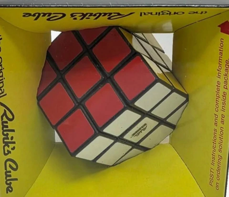 Vintage 1980 Ideal The Original Rubik's Cube Factory Sealed - photo 3