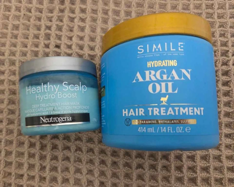 Simile Argan Oil Hair Treatment and Neutrogena Hair Mask - photo 2