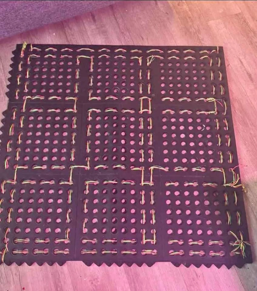 Floor mat for garage