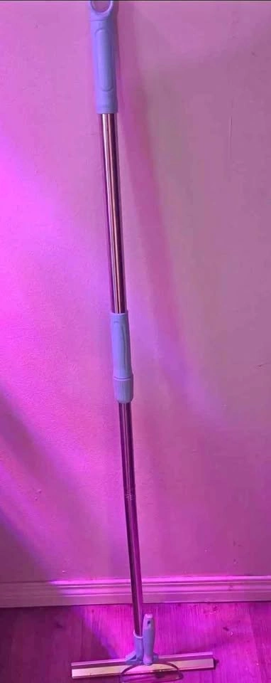 Telescopic pet hair rake