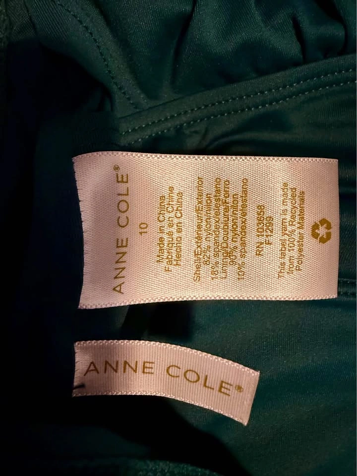 Anne Cole Swim Dress – Size 10 - photo 3