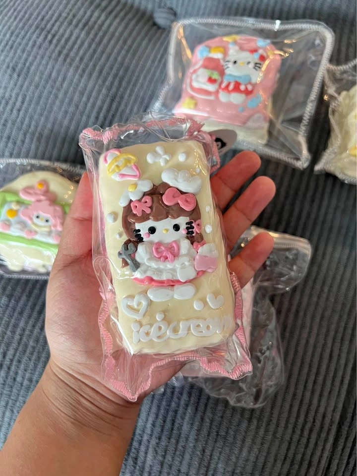 Hand-Painted Sanrio Character Squishies - $25 Each