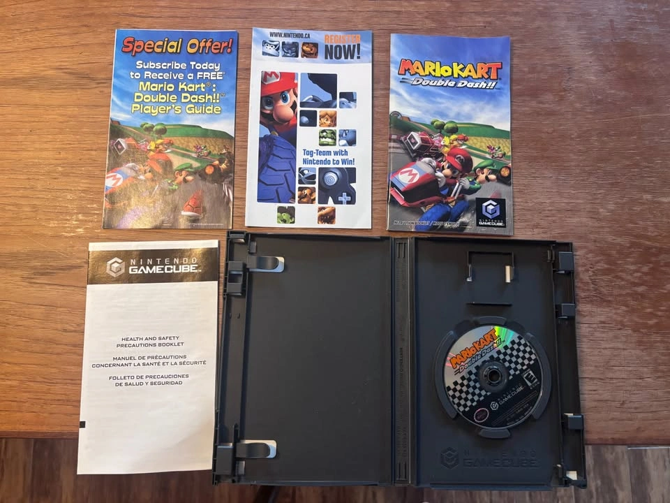 Mario Kart Double Dash!! Nintendo GameCube Complete CIB - photo 2