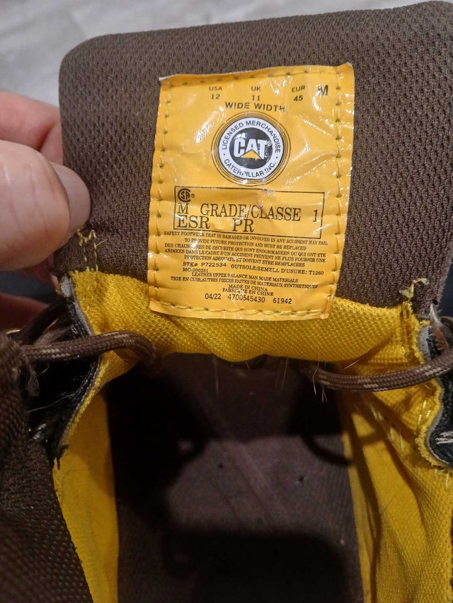 Caterpillar Steel toe work boots - photo 3