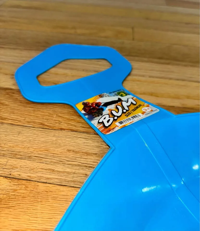 Two Blue Plastic Sleds 🥕 image indicator(2)