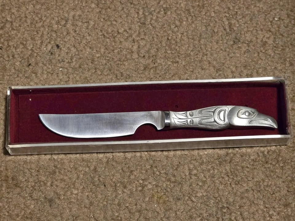Boma Pewter Eagle Letter Opener - Sun Spirit Gallery